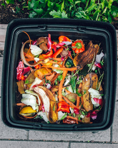 Food waste bokashi composting